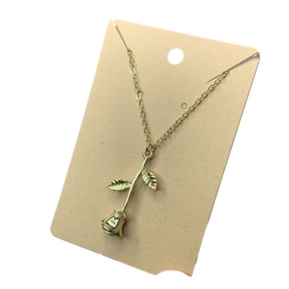 Rose gold necklace